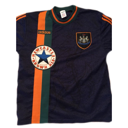 Newcastle United retro soccer jersey 1997-1998