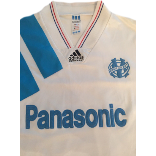 Calcio Vintage Retro Jersey Marsiglia Maglia Olympique de Marseille 1992-1993 
