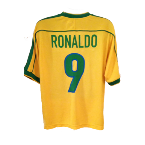 Maglia Brasile 1998 Ronaldo 9 
